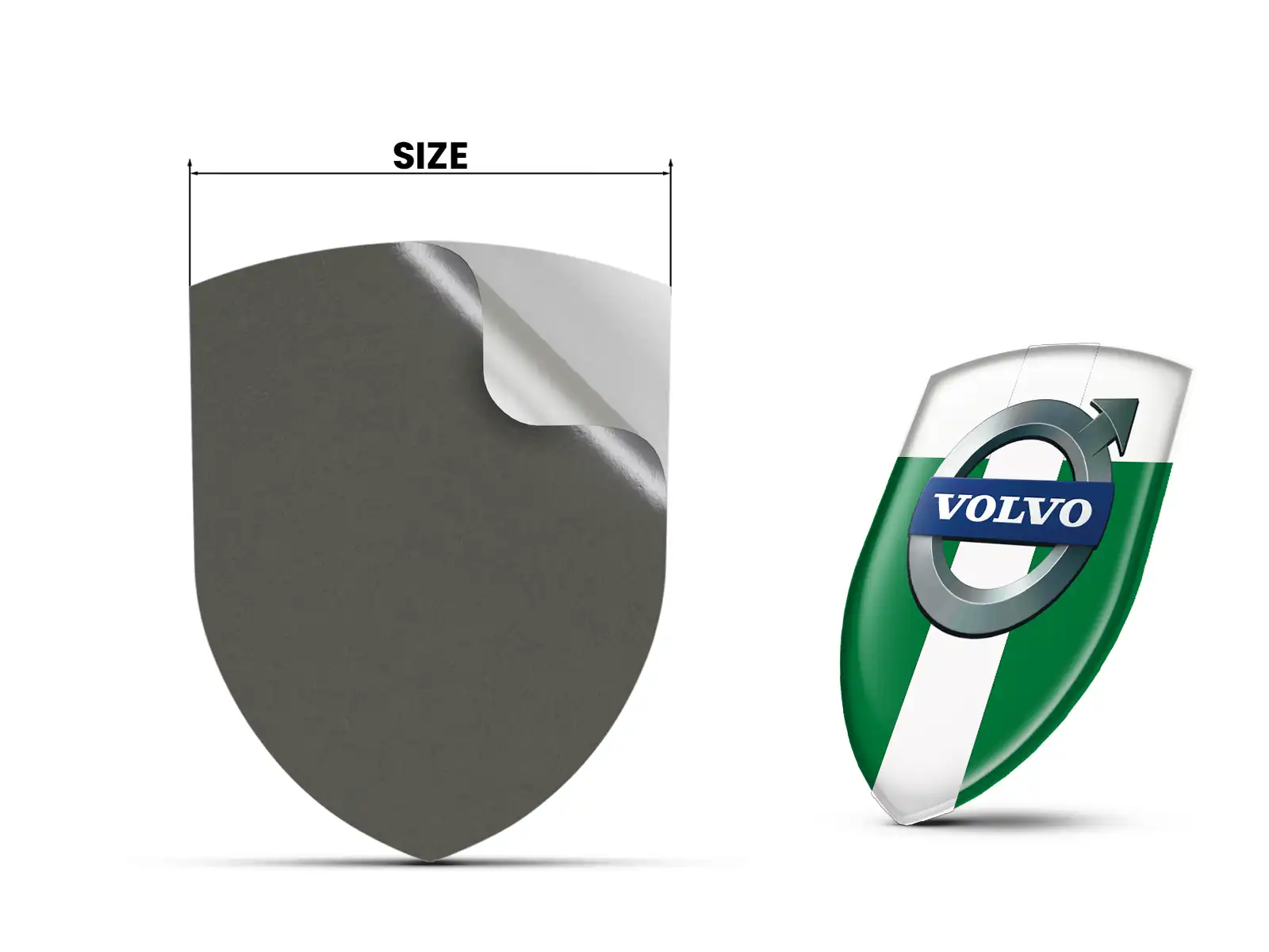 Volvo Autodekor Stern Robust Professionell Aufkleber